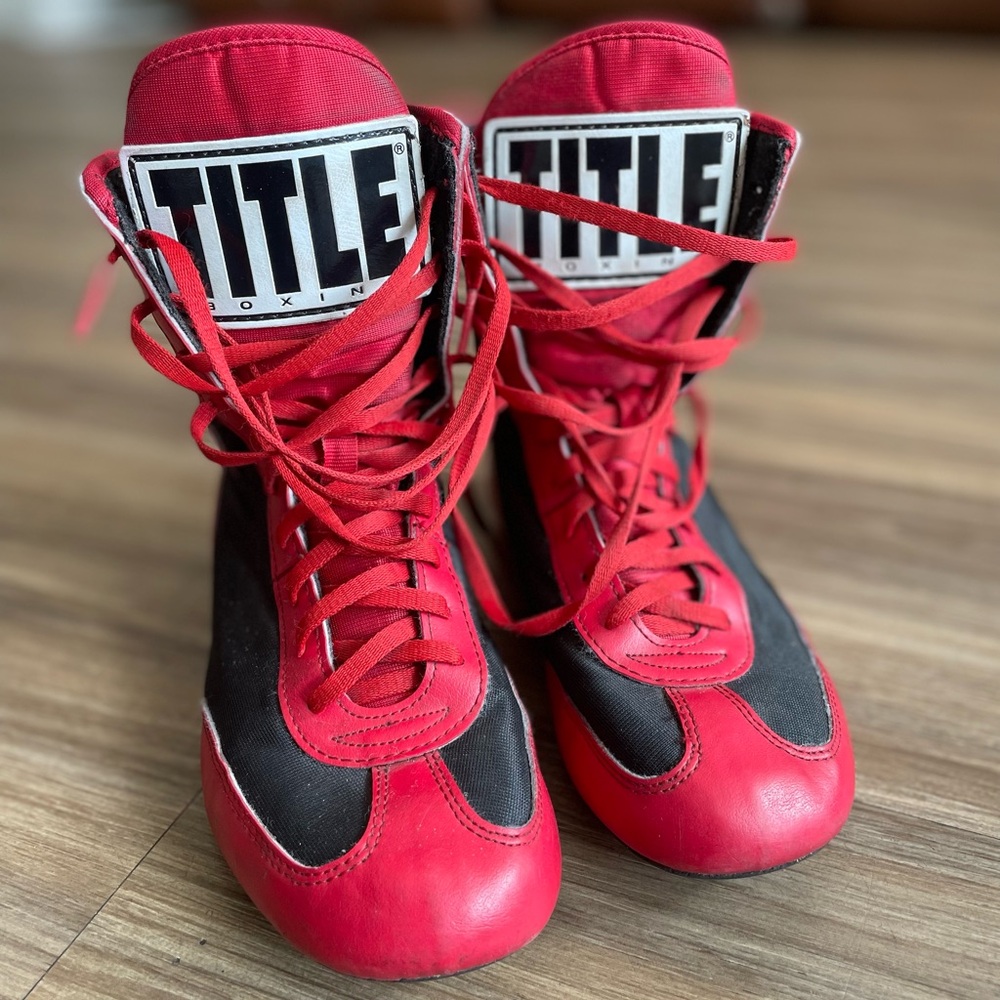 Title boxing shoes!